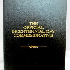 Official Bicentennial Day Commemorative Medal by Franklin Mint - sterling silver